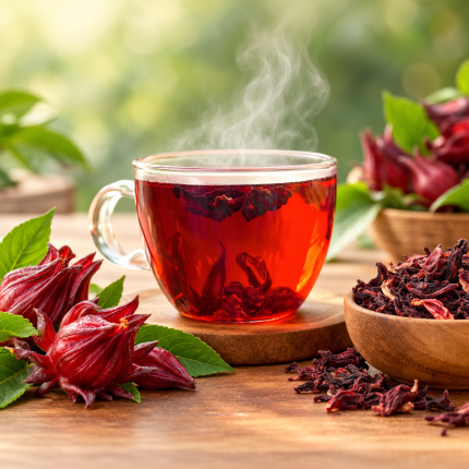 পাহাড়ি রোজেলা চা | ১০০% প্রাকৃতিক Roselle Tea | পাহাড়ি হাট