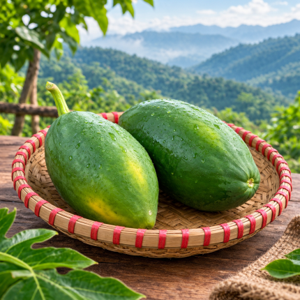 পাহাড়ি রেড লেডি পেঁপে | Pahari Red Lady Papaya